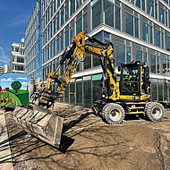 Mobilbagger ZM110 überzeugen im Einsatz