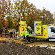 Einsatz im Baustoffhandel: Kameratürme bieten bedarfsorientierten Schutz 