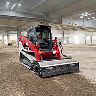 Kompromisslose Leistung mit der VRM-Walze Ideal für Straßen- und Infrastrukturarbeiten 