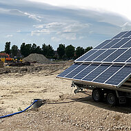 Grüne Energieversorgung für Baustellen