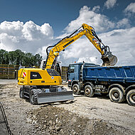Mobilbagger mit Einführung der ABE ab Werk 
