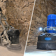 Beste Ergebnisse beim Bodenschleifen und der Untergrundvorbereitung