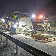 Kaltrecycling von der Dämmerung bis zum Morgengrauen 