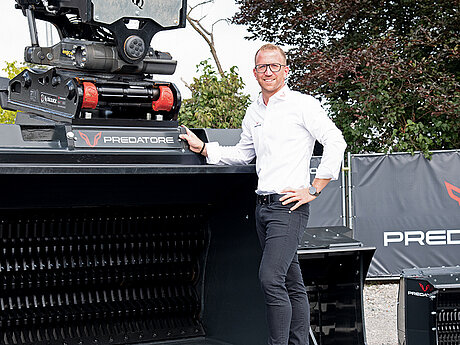 Predatore: Anbaugeräte für Profis - Predatore startet mit klarer Zielsetzung durch