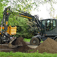 Keine Ausweichwege dank kleinem Schwenkradius