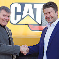 Stabwechsel in der Kommunikation bei Zeppelin Baumaschinen