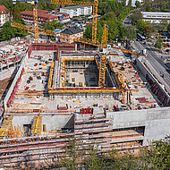 Peri realisiert Schalungen und Gerüste für Multifunktionshalle in Berlin