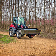 Niedrige Gesamthöhe für leichteren Transport