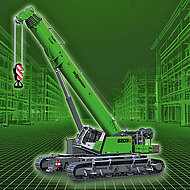 Neuer Raupen-Teleskopkran feiert sein Messedebüt