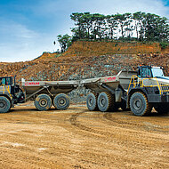 Muldenkipper stellen Effizienz in Neuseeland unter Beweis