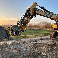 Der Hydrema MX auf Road-Show mit SW48 von ZD Solution 