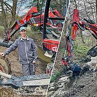 Anbaugeräte endlos drehbar machen