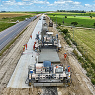 Erweiterung der Ruta 5 von Montevideo bis zur brasilianischen Grenze 