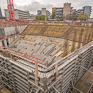 Kombination von Systemschalungen vermeidet Sonderanfertigungen