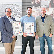 SGS-TÜV Saar bestätigt Humbaur-Zertifizierung