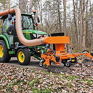 Saugkehrsystem punktet mit aktiver Absaugung