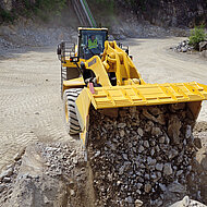 Sprichwörtlich  »mittendrin«