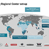 Daimler eröffnet sechstes Regionalzentrum für Nutzfahrzeuge