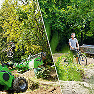 Beste Option für besonderes Gelände im Dirtpark