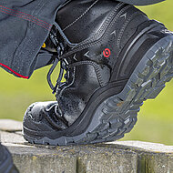 Knie- und rückenfreundliche Sicherheitsschuhe