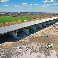 Nachhaltige Hallenlösungen für Entsorgungs- und Recyclingbranche