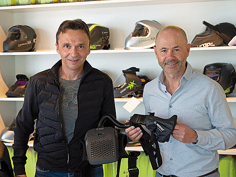 Purer Erfindergeist: Sicheres »Durchatmen« auf dem Bau