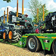 »Forsttiefbett X« bringt Forst-Giganten auf Achse