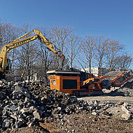 Vor Ort recyceln und wiederverwerten