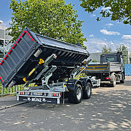 Innovative und hochwertige Anhänger für die Bauma