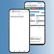 MCS Rental Software ermöglicht elektronische Unterschriften via SMS