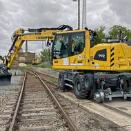 Effizienter Gleisbau mit 3D-Maschinensteuerungen