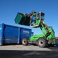 Neues Recyclingzentrum in Schweden setzt auf Teleskoplader
