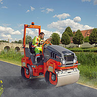 Kompakte Tandemwalzen und Walzenzüge jetzt auch vollelektrisch