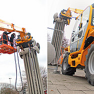 Flexible Hebetechnik für Laser-Entkalker