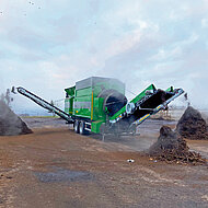 Doppeltrommel-Siebanlagen in grüner Mission unterwegs