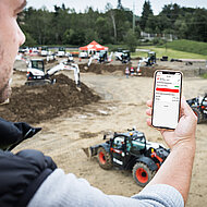 Neue ferngesteuerte Aktivierung/Deaktivierung des Motors bei Bobcat Machine IQ