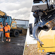 Keine Kompromisse mit dem Cat Mobilbagger M319 