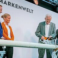 Eröffnung der Stihl Markenwelt mit Ministerpräsident Winfried Kretschmann