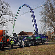 Im Zeichen der Nachhaltigkeit: Beton vollelektrisch pumpen 