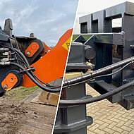 Schnellwechsler-Nachrüstset: von hydraulisch zu vollhydraulisch