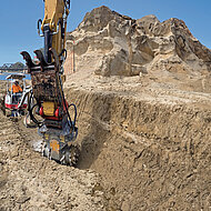 Fräsen statt graben oder hämmern