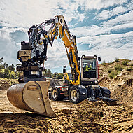 Innerstädtische Baustelle komplett ohne Abgasemissionen