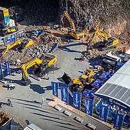 LiuGong debütiert auf der SteinExpo mit einer beeindruckenden Auswahl an schweren Maschinen