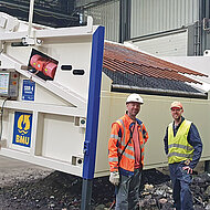 Drittes Baustoff-Recyclingsieb »SBR4« für Bauer Resources