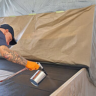 Robuste Anti-Rutsch-Beschichtung mit dem Oberflächenschutz kLine Bodyguard Grip