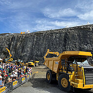 Effiziente Baumaschinentechnik für die Gewinnungsindustrie 