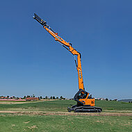 Neuer 22 t schwerer Abbruchbagger als Allroundtalent