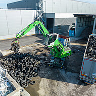 Recyclingunternehmen setzt bei Flottenerneuerung auf Sennebogen 