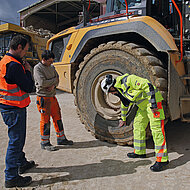 »Runde Sache« für Schwerstarbeit im Steinbruch