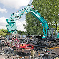 Leistungsstarke Maschinen für Schrott- und Altmetallrecycling